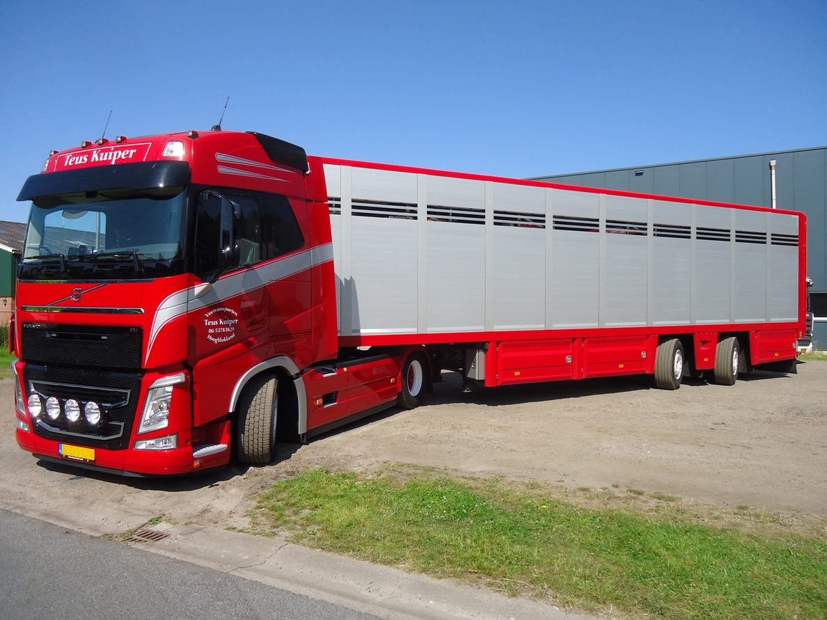 Worker-friendly, manoeuvrable trailer for Teus Kuiper